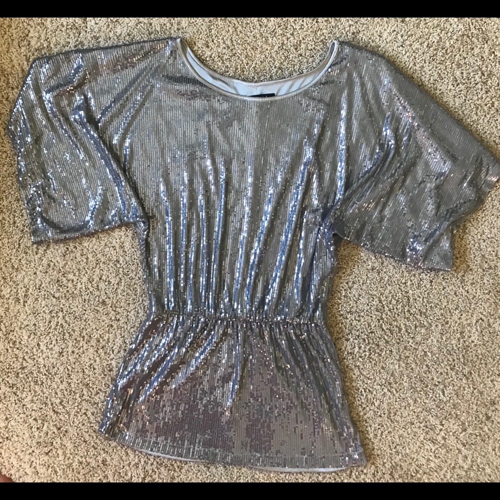 Sequin mini dress/top